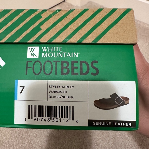 *BNIB* White Mountain leather sandals - Picture 4 of 4